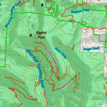 Montana HuntData LLC Montana Bighorn Sheep Hunting District 121 Land Ownerhip Map digital map
