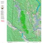 Montana HuntData LLC Montana Bighorn Sheep Hunting District 123 Land Ownerhip Map digital map