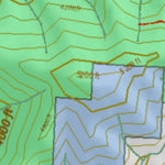Montana HuntData LLC Montana Bighorn Sheep Hunting District 124 Land Ownerhip Map digital map