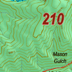 Montana HuntData LLC Montana Bighorn Sheep Hunting District 210 Land Ownerhip Map digital map