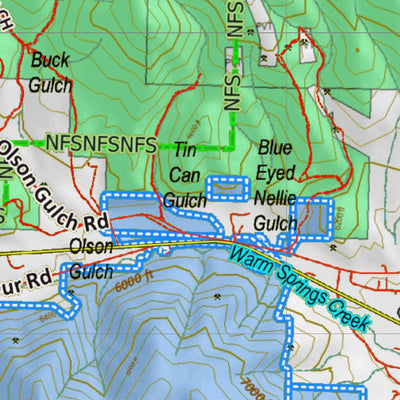 Montana HuntData LLC Montana Bighorn Sheep Hunting District 214 Land Ownerhip Map digital map