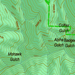 Montana HuntData LLC Montana Bighorn Sheep Hunting District 216 Land Ownerhip Map digital map