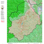 Montana HuntData LLC Montana Bighorn Sheep Hunting District 250 Land Ownerhip Map digital map