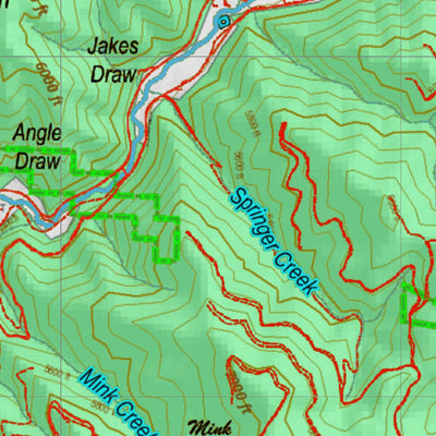 Montana HuntData LLC Montana Bighorn Sheep Hunting District 270 Land Ownerhip Map digital map