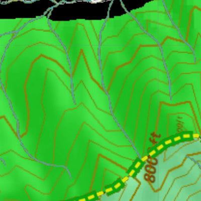 Montana HuntData LLC Montana Bighorn Sheep Hunting District 423 Land Ownerhip Map digital map