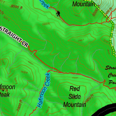 Montana HuntData LLC Montana Bighorn Sheep Hunting District 424 Land Ownerhip Map digital map