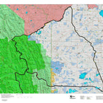 Montana HuntData LLC Montana Bighorn Sheep Hunting District 441 Land Ownerhip Map digital map