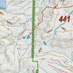 Montana HuntData LLC Montana Bighorn Sheep Hunting District 441 Land Ownerhip Map digital map
