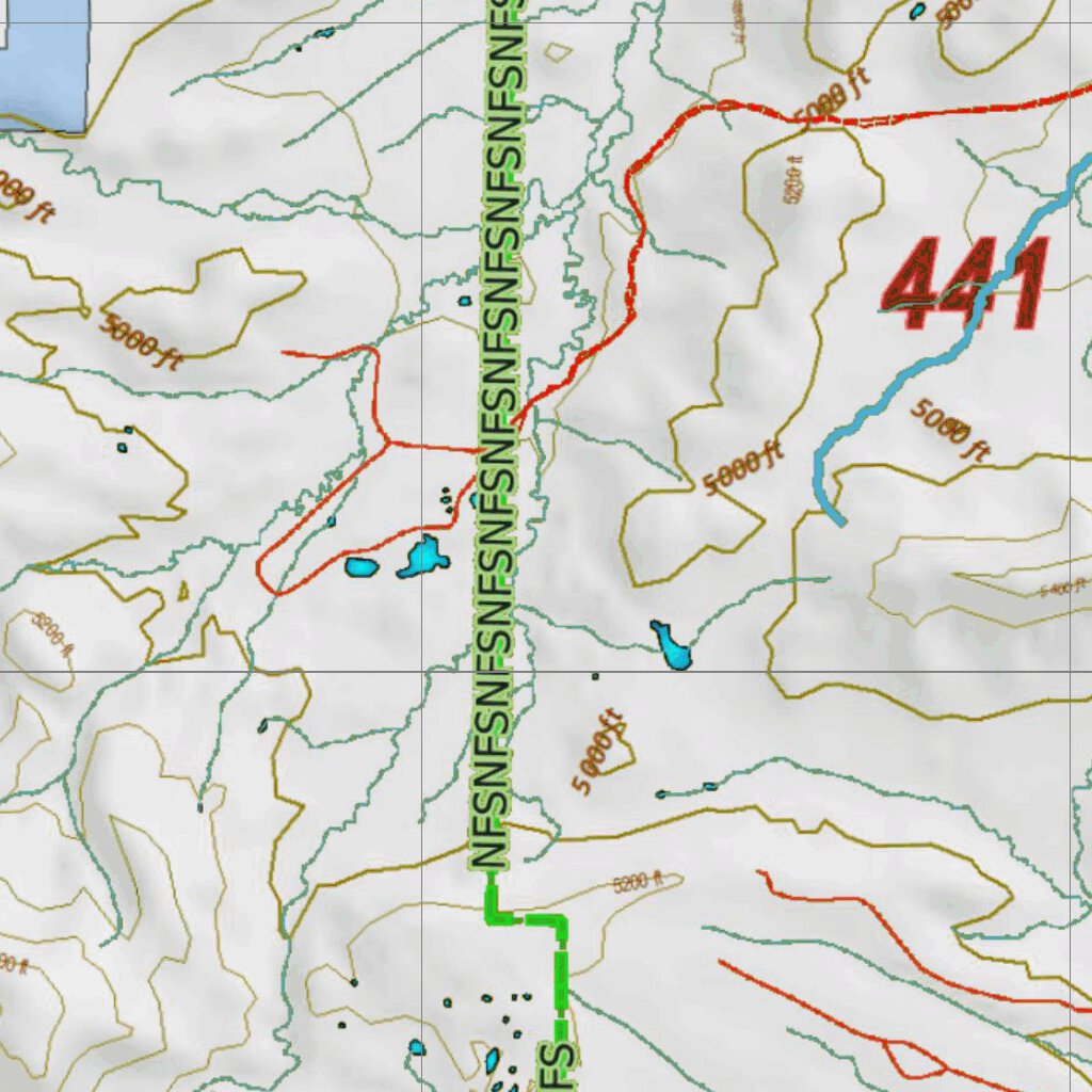 Montana Bighorn Sheep Hunting District 441 Land Ownerhip Map by Montana ...