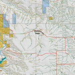 Montana HuntData LLC Montana Bighorn Sheep Hunting District 482 Land Ownerhip Map digital map