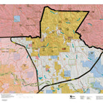 Montana HuntData LLC Montana Bighorn Sheep Hunting District 620 Land Ownerhip Map digital map
