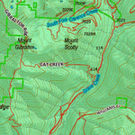 Montana HuntData LLC Montana Elk Hunting District 101 Land Ownerhip Map digital map