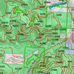 Montana HuntData LLC Montana Elk Hunting District 103 Land Ownerhip Map digital map