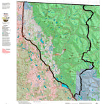 Montana HuntData LLC Montana Elk Hunting District 109 Land Ownerhip Map digital map