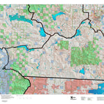 Montana HuntData LLC Montana Elk Hunting District 120 Land Ownerhip Map digital map