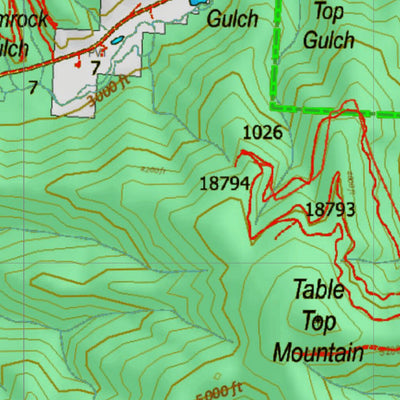 Montana HuntData LLC Montana Elk Hunting District 123 Land Ownerhip Map digital map
