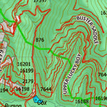 Montana HuntData LLC Montana Elk Hunting District 123 Land Ownerhip Map digital map