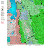 Montana HuntData LLC Montana Elk Hunting District 130 Land Ownerhip Map digital map
