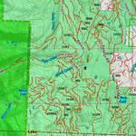Montana HuntData LLC Montana Elk Hunting District 130 Land Ownerhip Map digital map