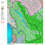 Montana HuntData LLC Montana Elk Hunting District 140 Land Ownerhip Map digital map