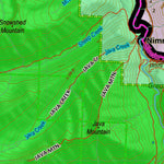 Montana HuntData LLC Montana Elk Hunting District 141 Land Ownerhip Map digital map