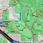 Montana HuntData LLC Montana Elk Hunting District 200 Land Ownerhip Map digital map