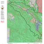 Montana HuntData LLC Montana Elk Hunting District 202 Land Ownerhip Map digital map