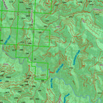 Montana HuntData LLC Montana Elk Hunting District 202 Land Ownerhip Map digital map