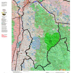 Montana HuntData LLC Montana Elk Hunting District 204 Land Ownerhip Map digital map