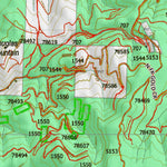 Montana HuntData LLC Montana Elk Hunting District 213 Land Ownerhip Map digital map