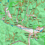 Montana HuntData LLC Montana Elk Hunting District 215 Land Ownerhip Map digital map