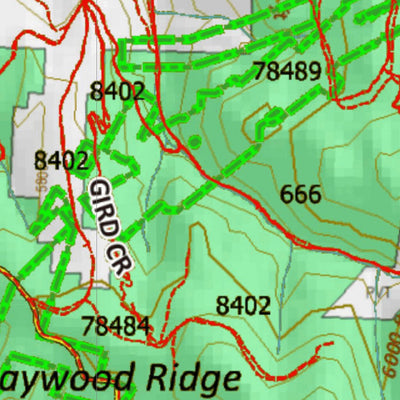 Montana HuntData LLC Montana Elk Hunting District 217 Land Ownerhip Map digital map