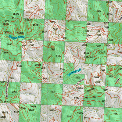 Montana HuntData LLC Montana Elk Hunting District 240 Land Ownerhip Map digital map