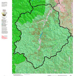 Montana HuntData LLC Montana Elk Hunting District 250 Land Ownerhip Map digital map