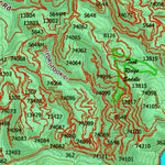 Montana HuntData LLC Montana Elk Hunting District 250 Land Ownerhip Map digital map