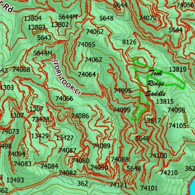 Montana HuntData LLC Montana Elk Hunting District 250 Land Ownerhip Map digital map