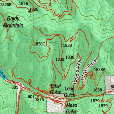 Montana HuntData LLC Montana Elk Hunting District 281 Land Ownerhip Map digital map