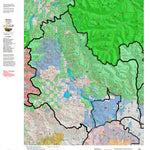 Montana HuntData LLC Montana Elk Hunting District 285 Land Ownerhip Map digital map