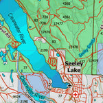 Montana HuntData LLC Montana Elk Hunting District 285 Land Ownerhip Map digital map