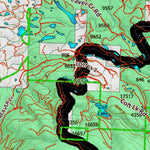 Montana HuntData LLC Montana Elk Hunting District 285 Land Ownerhip Map digital map