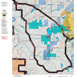 Montana HuntData LLC Montana Elk Hunting District 290 Land Ownerhip Map digital map