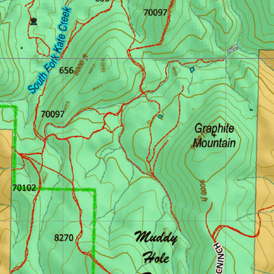 Montana HuntData LLC Montana Elk Hunting District 302 Land Ownerhip Map digital map