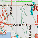 Montana HuntData LLC Montana Elk Hunting District 309 Land Ownerhip Map digital map