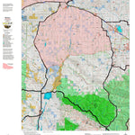 Montana HuntData LLC Montana Elk Hunting District 311 Land Ownerhip Map digital map