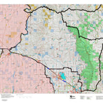 Montana HuntData LLC Montana Elk Hunting District 312 Land Ownerhip Map digital map