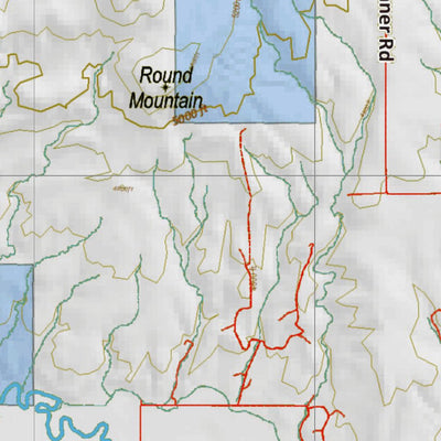 Montana HuntData LLC Montana Elk Hunting District 312 Land Ownerhip Map digital map