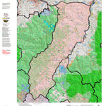 Montana HuntData LLC Montana Elk Hunting District 314 Land Ownerhip Map digital map