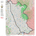 Montana HuntData LLC Montana Elk Hunting District 315 Land Ownerhip Map digital map