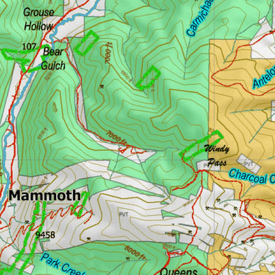 Montana HuntData LLC Montana Elk Hunting District 320 Land Ownerhip Map digital map