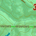 Montana HuntData LLC Montana Elk Hunting District 323 Land Ownerhip Map digital map
